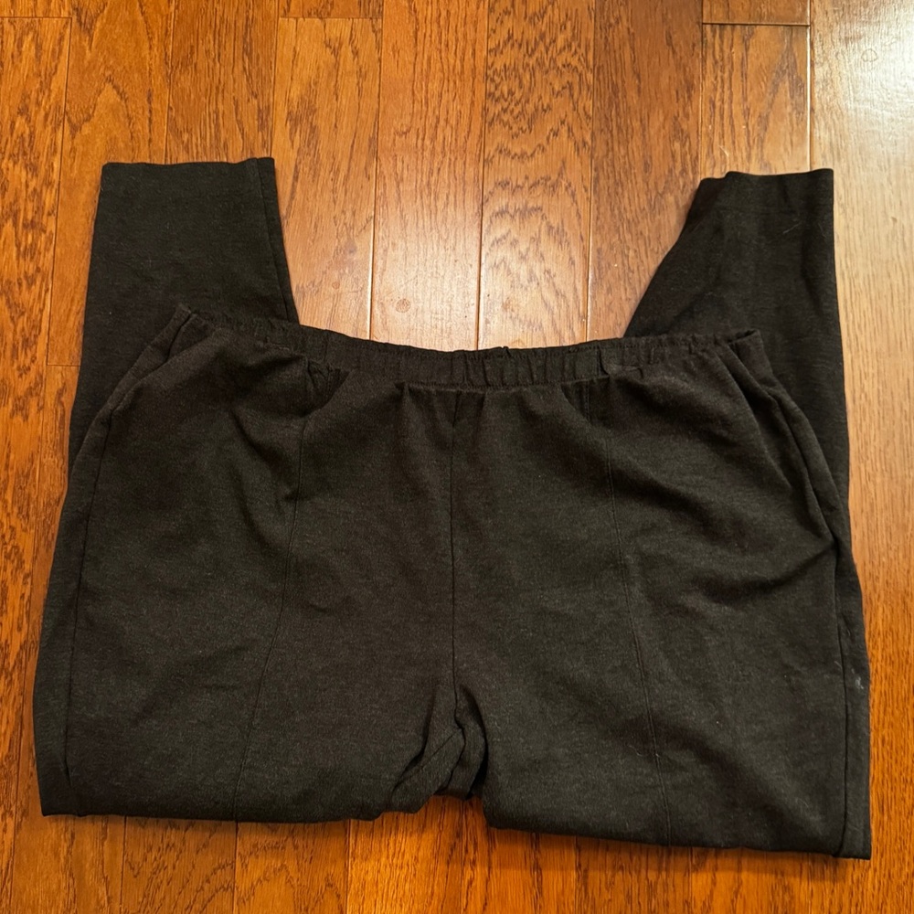 J. Jill | Women’s Petite Charcoal Ponte Leggings Size Petite XL - Picture 3 of 8